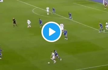 (Video): Unlikely Chelsea man gets "assist" on insane goal of the