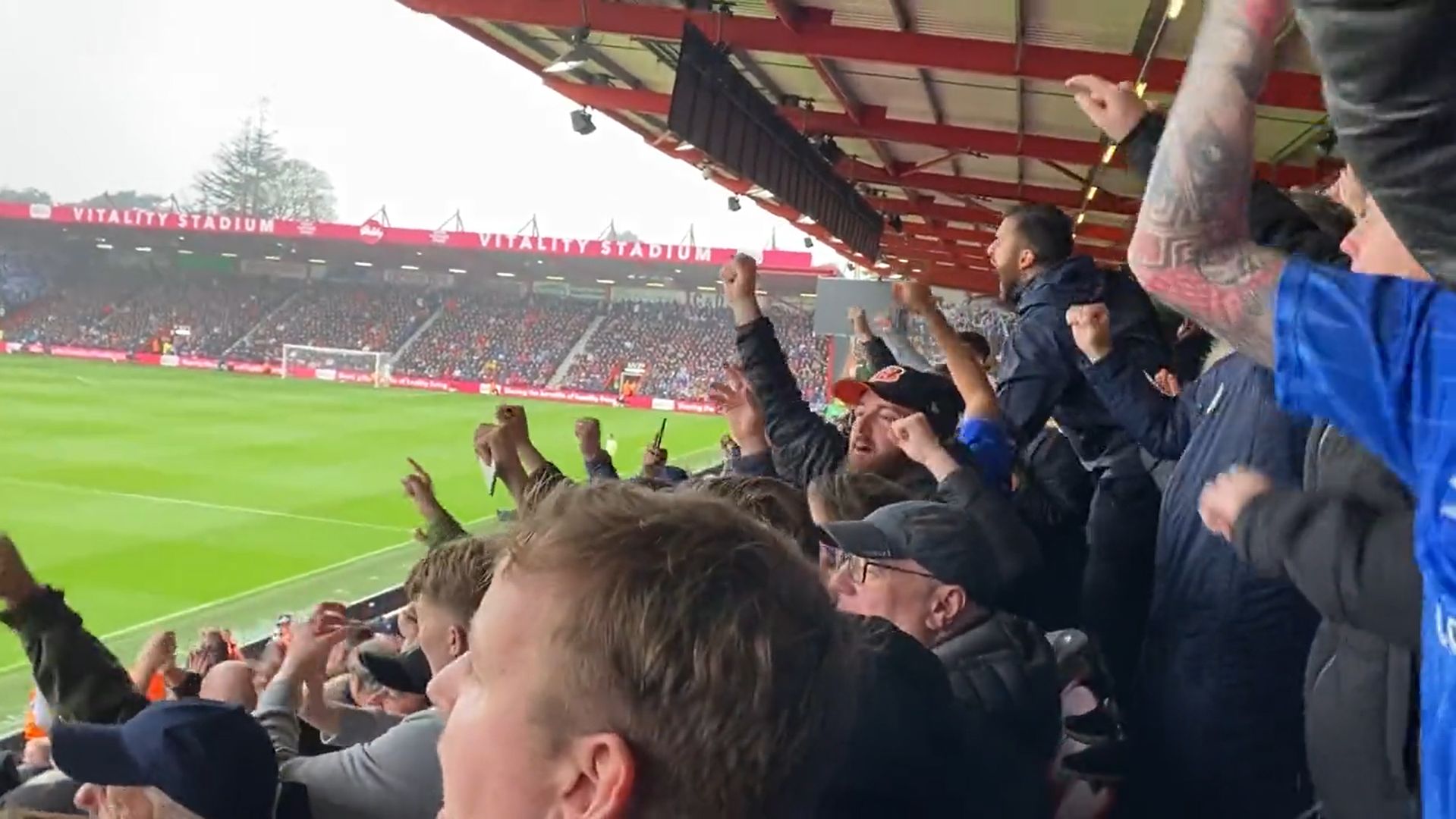 (Video): Chelsea fans ironically celebrate relegation safety | Chelsea News