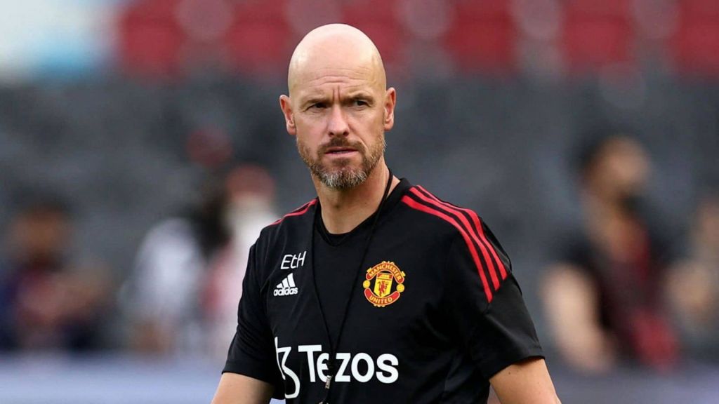 Erik Ten Hag of Manchester united