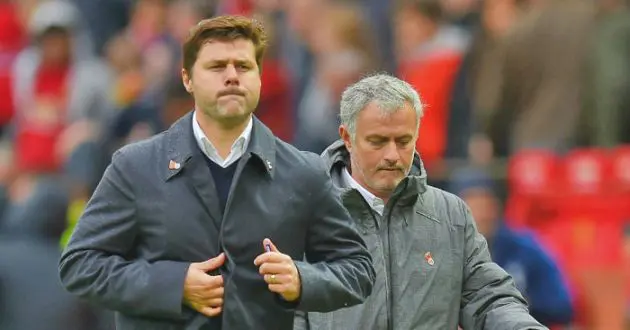 Jose Mourinho and Mauricio Pochettino facing off against each other