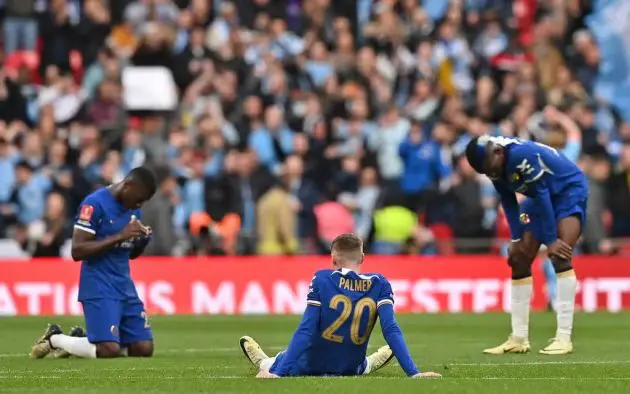 Chelsea players heartbroken after FA Cup semi defeat.