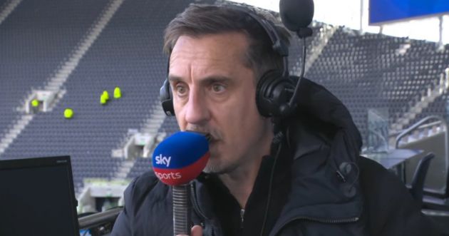 Gary Neville speaking on his podcast.