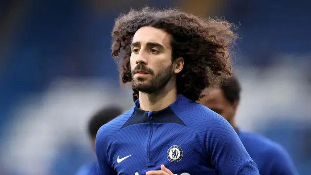 Marc Cucurella in his training gear.