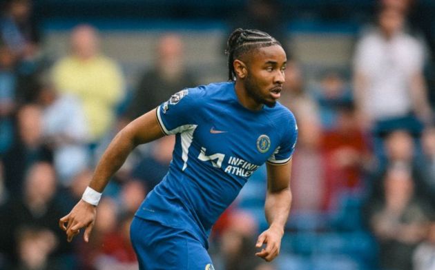 Christopher Nkunku plays at Stamford Bridge.