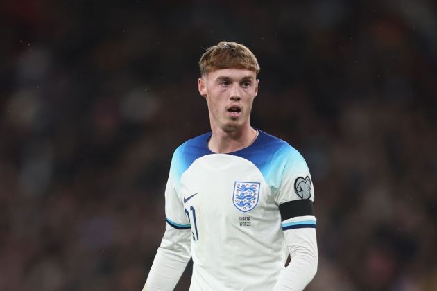 Cole Palmer makes his senior debut for England.