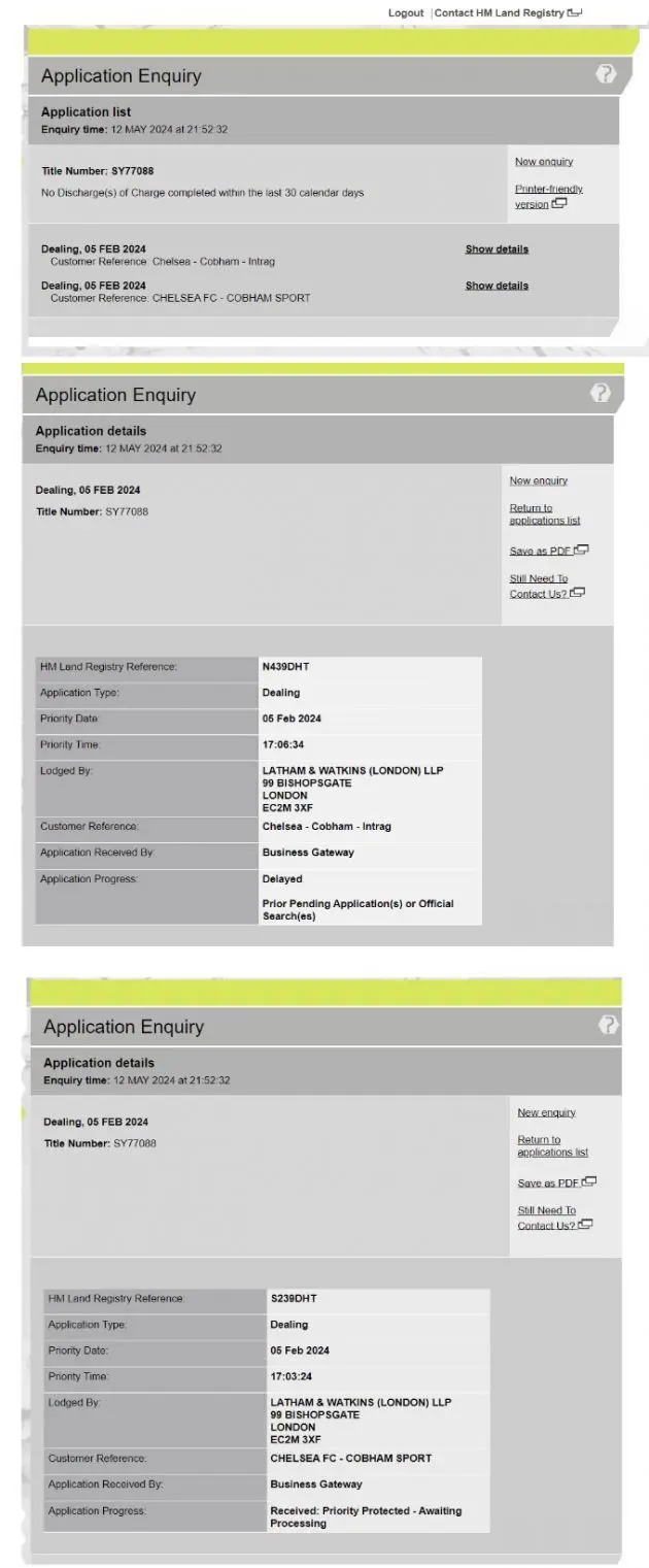 Details of Chelsea selling Cobham to themselves!