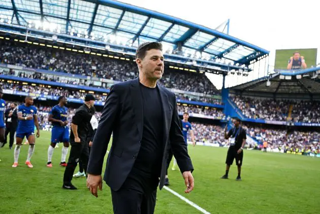 Mauricio Pochettino goes down the tunnel after the last game of the season.