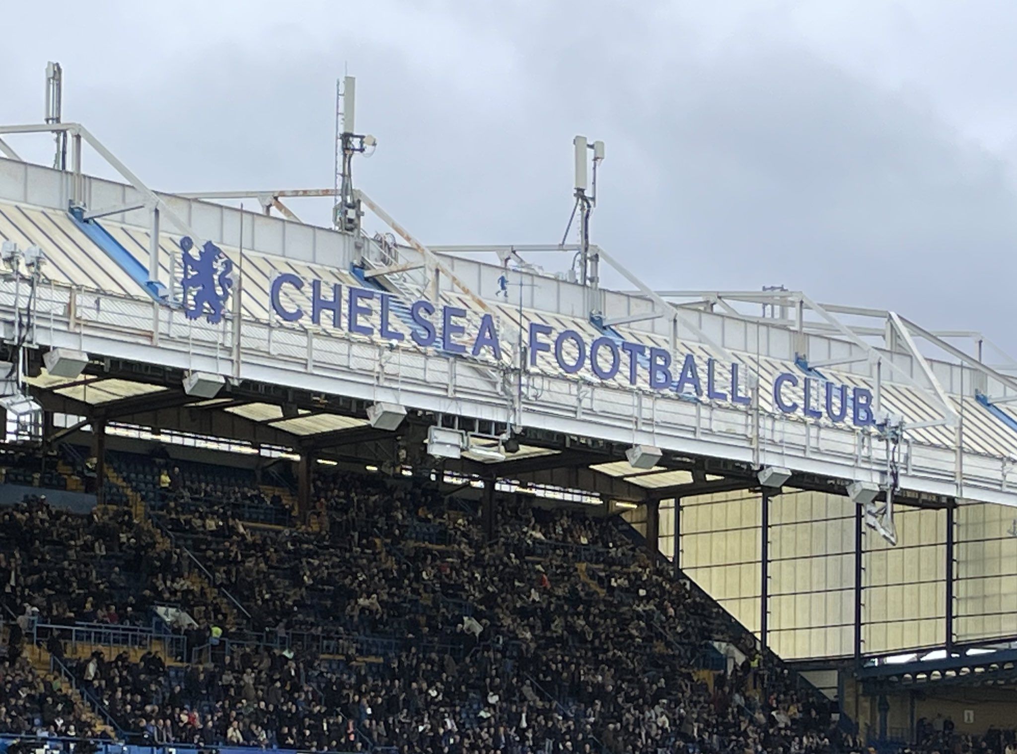 Stamford Bridge stadium.