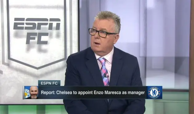 Steve Nicol on the decision to appoint Enzo Maresca.