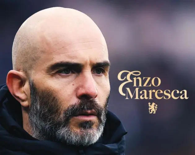 Enzo Maresca is the new Chelsea manager.