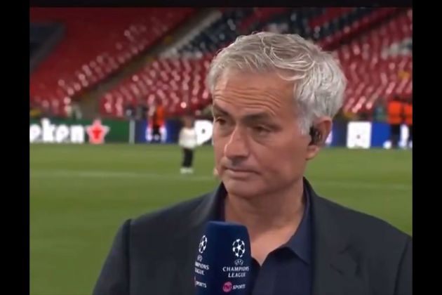 Jose Mourinho speaks at Champions League final