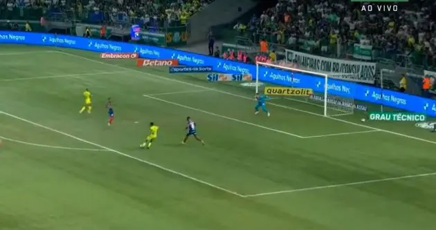 Estevao Willian goal from range.