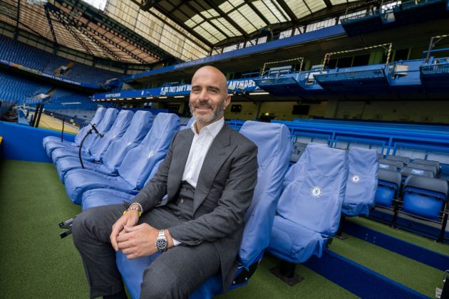 Enzo Maresca at Stamford Bridge