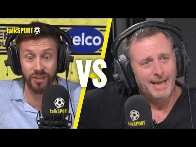 Sam Matterface debates on TalkSport.