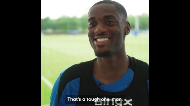 Tosin Adarabioyo speaks to Chelsea TV.