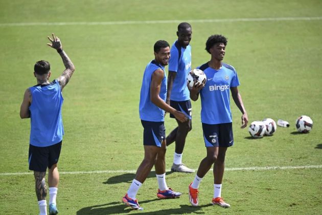 Chelsea's preseason training, fairly generic.