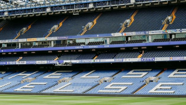 Generic Stamford Bridge when empty.