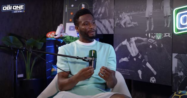 John Obi Mikel on his podcast.