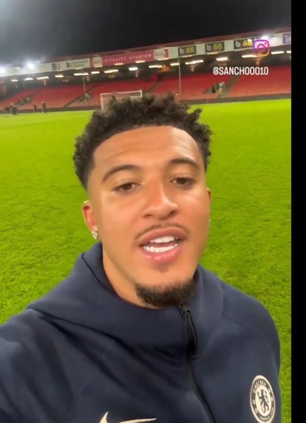 Jadon Sancho speaks after win