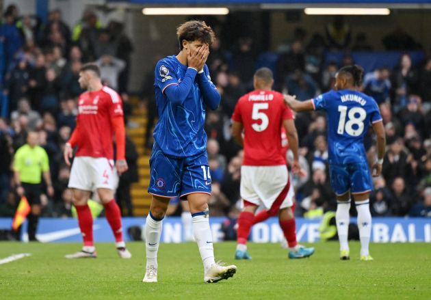 Joao Felix rues a missed chance. (Photo by Shaun Botterill/Getty Images)