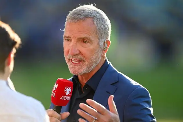 Graeme Souness doing punditry.