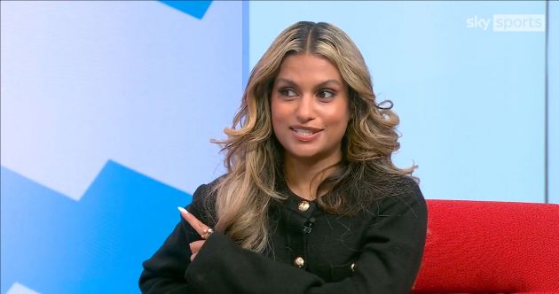 Melissa Reddy on Sky Sports.