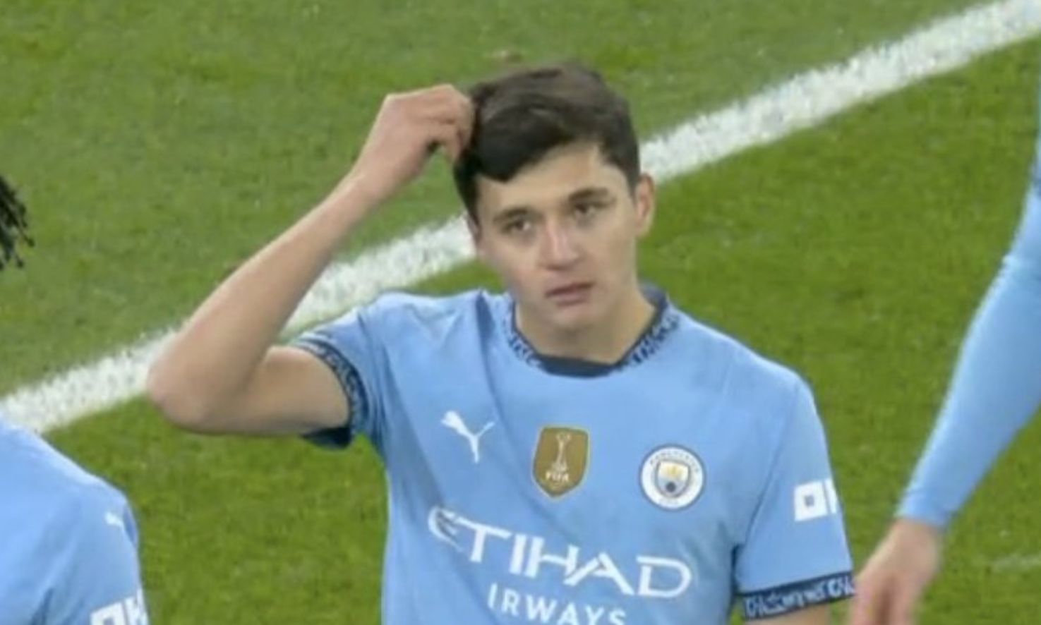 Abdukodir Khusanov rues his debut mistake against Chelsea.