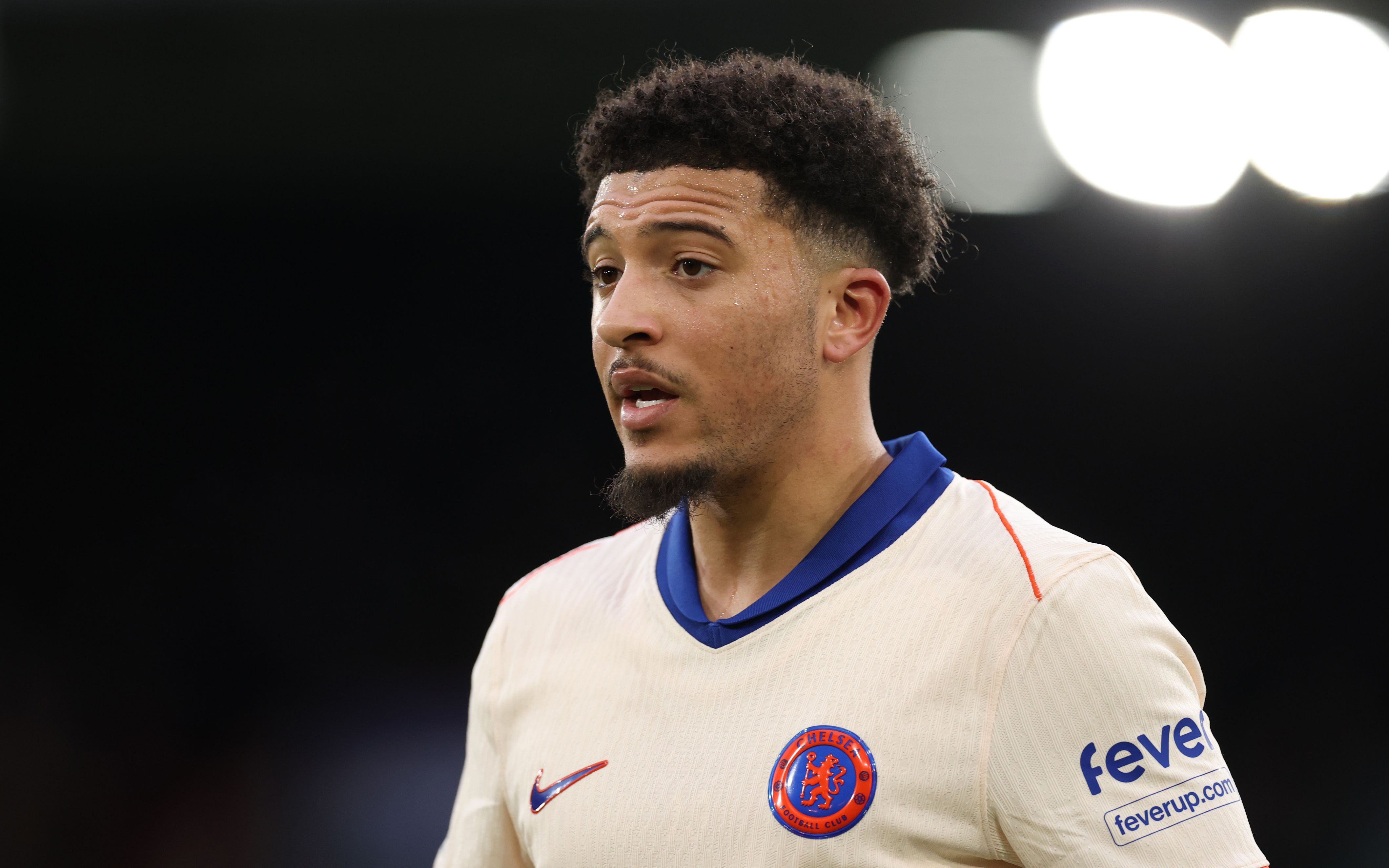 Jadon Sancho in action against Crystal Palace. (Photo by Julian Finney/Getty Images)