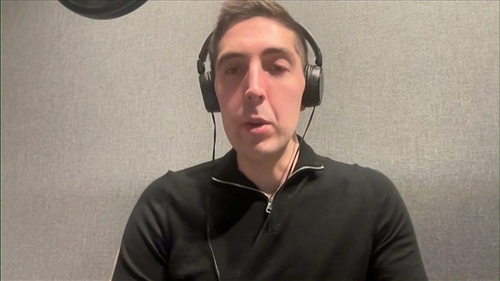 Adam Crafton on the BBC Monday Night Club.