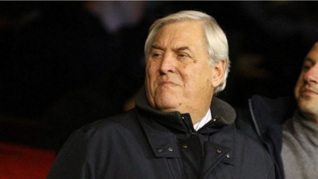 Former head of PGMOL Keith Hackett at a game.