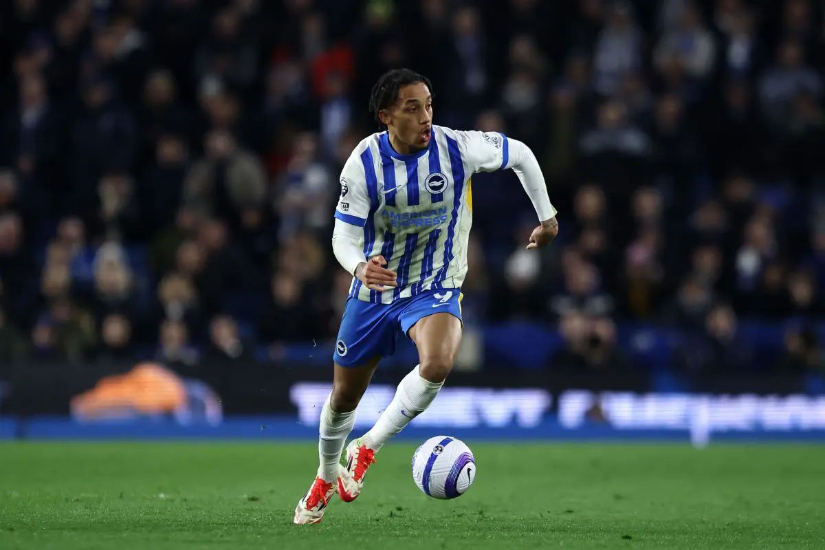 Joao Pedro of Brighton and Hove Albion is a target of Chelsea.