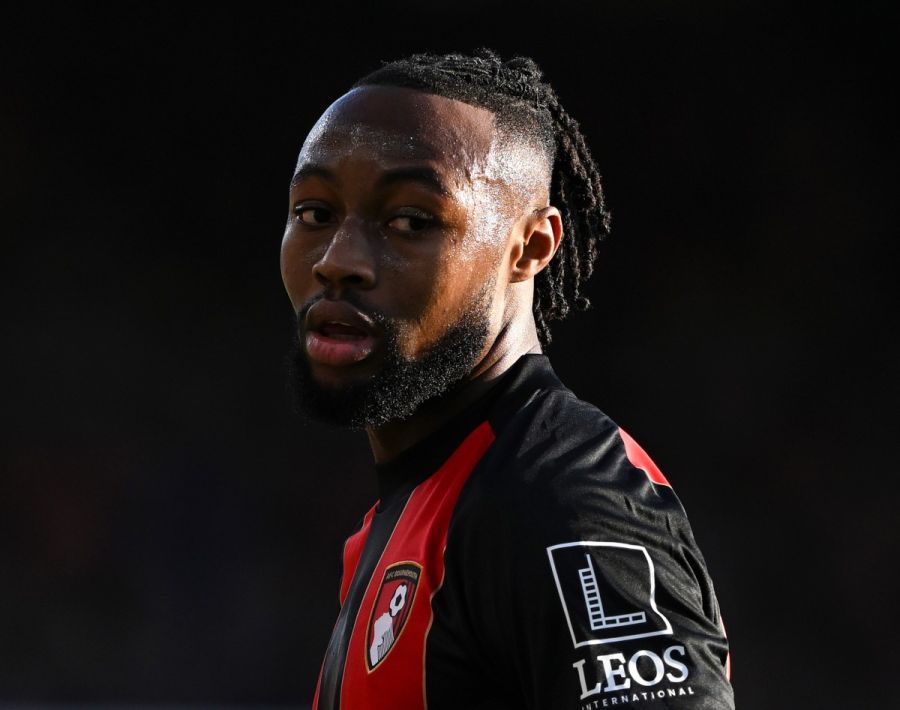 Antoine Semenyo in action for AFC Bournemouth.