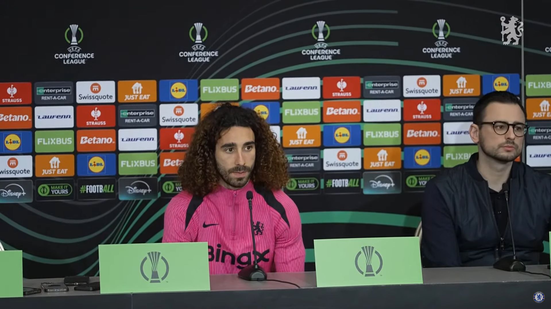 Marc Cucurella speaks about FC Copenhagen.