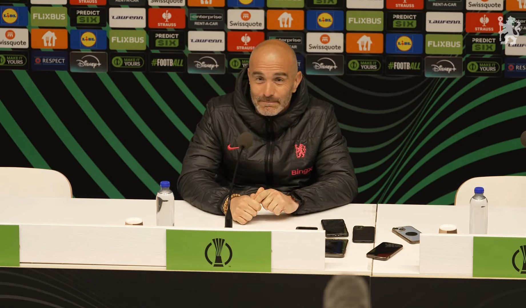 Enzo Maresca in Chelsea's press conference ahead of Conference League semi.
