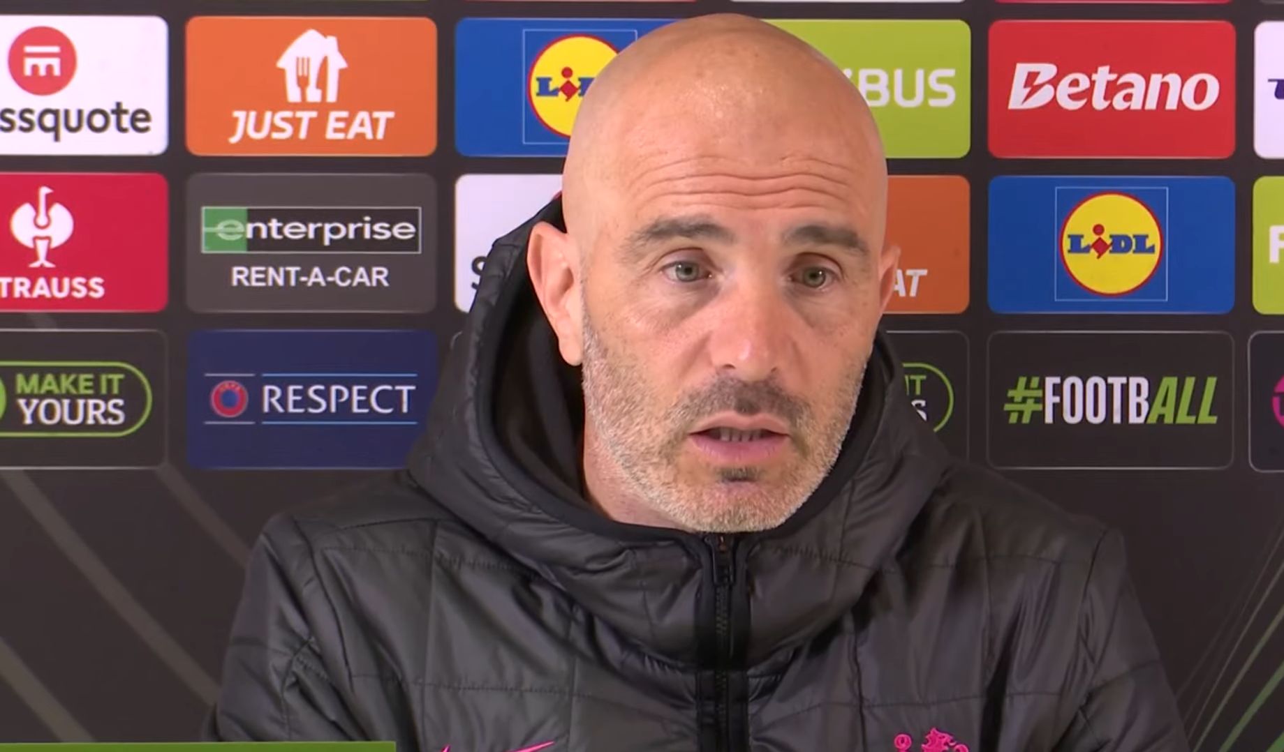 Enzo Maresca speaks post-Legia defeat.