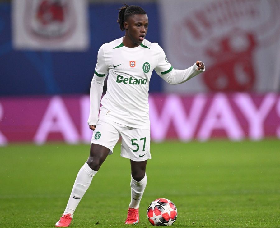 Geovany Quenda has agreed a move to Chelsea (Photo by Stuart Franklin/Getty Images)