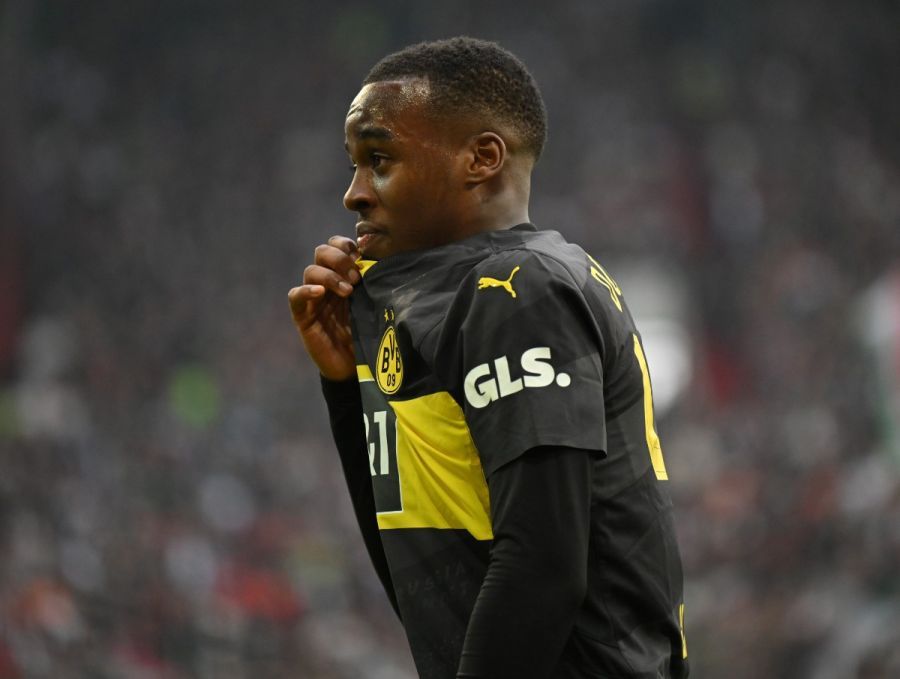 Jamie Gittens of Borussia Dortmund