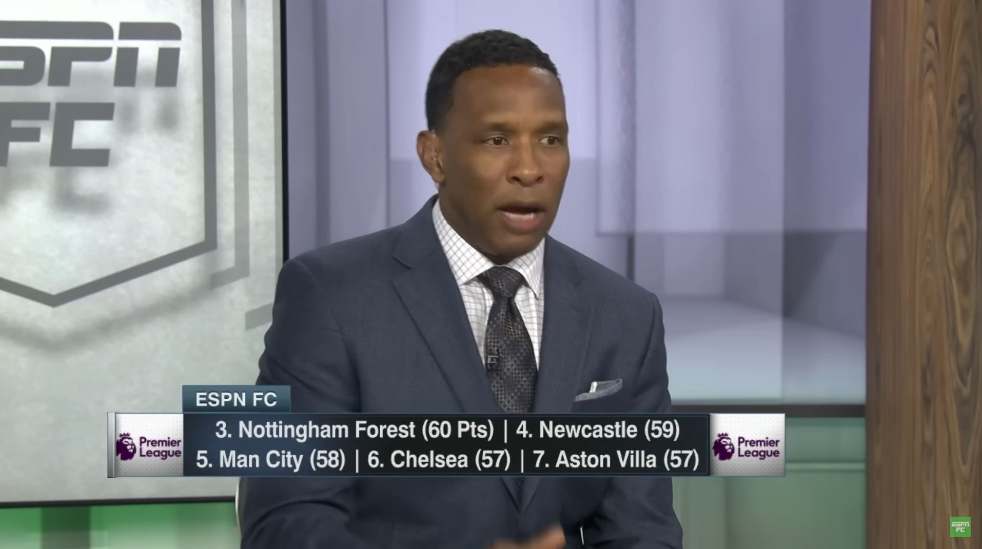 Shaka Hislop speaks on ESPN about Chelsea.