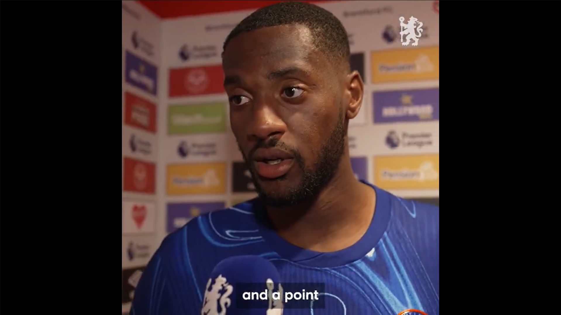 Tosin speaks after Chelsea draw.