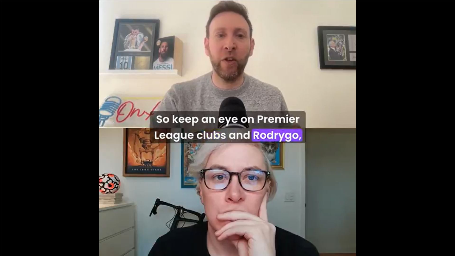 Ben Jacobs talks about Rodrygo.