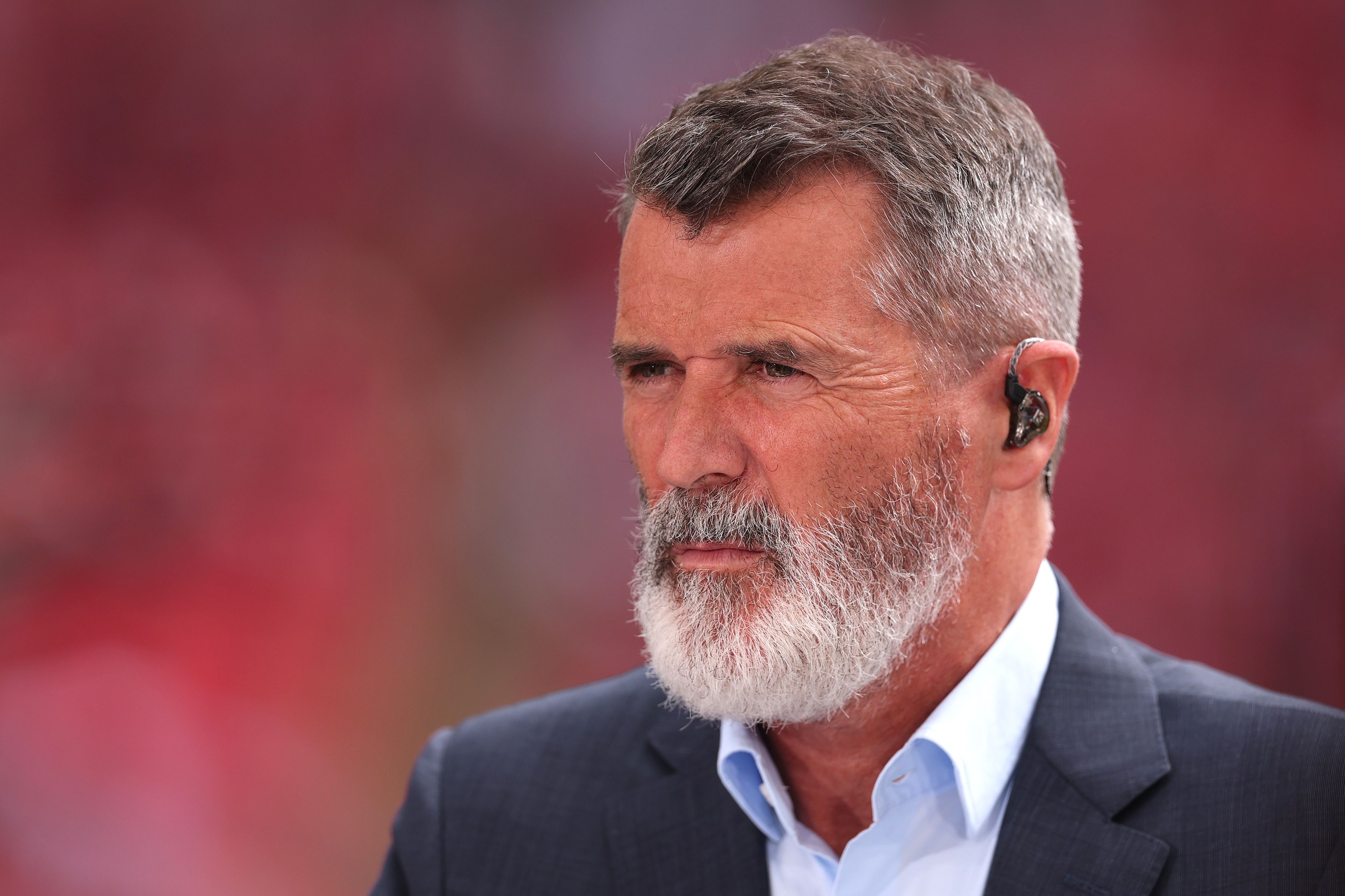 Roy Keane doing punditry.
