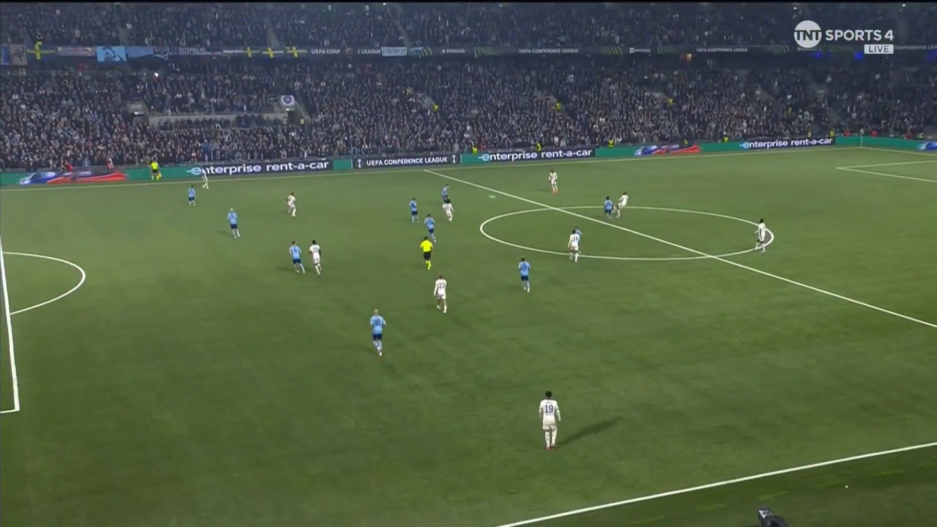 Jadon Sancho takes advantage of some space to score.