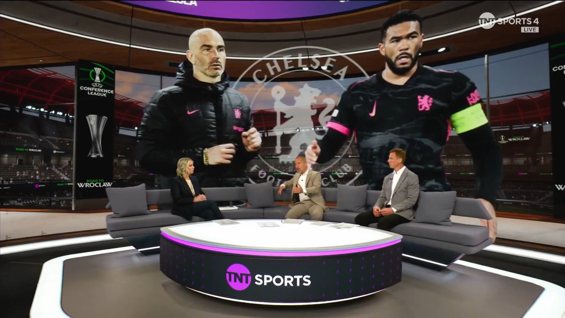 Joe Cole and Steve Sidwell on TNT Sport.