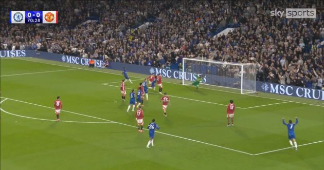Reece James assists Marc Cucurella for a crucial Chelsea goal.