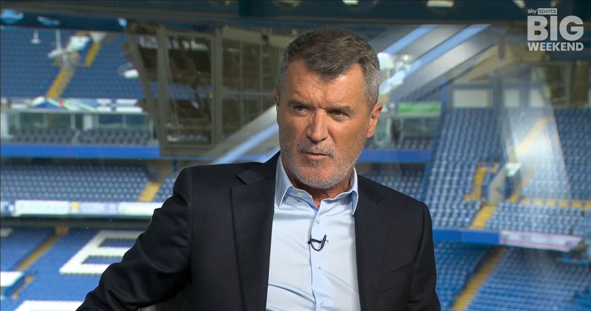 Roy Keane speaks on Sky Sports.