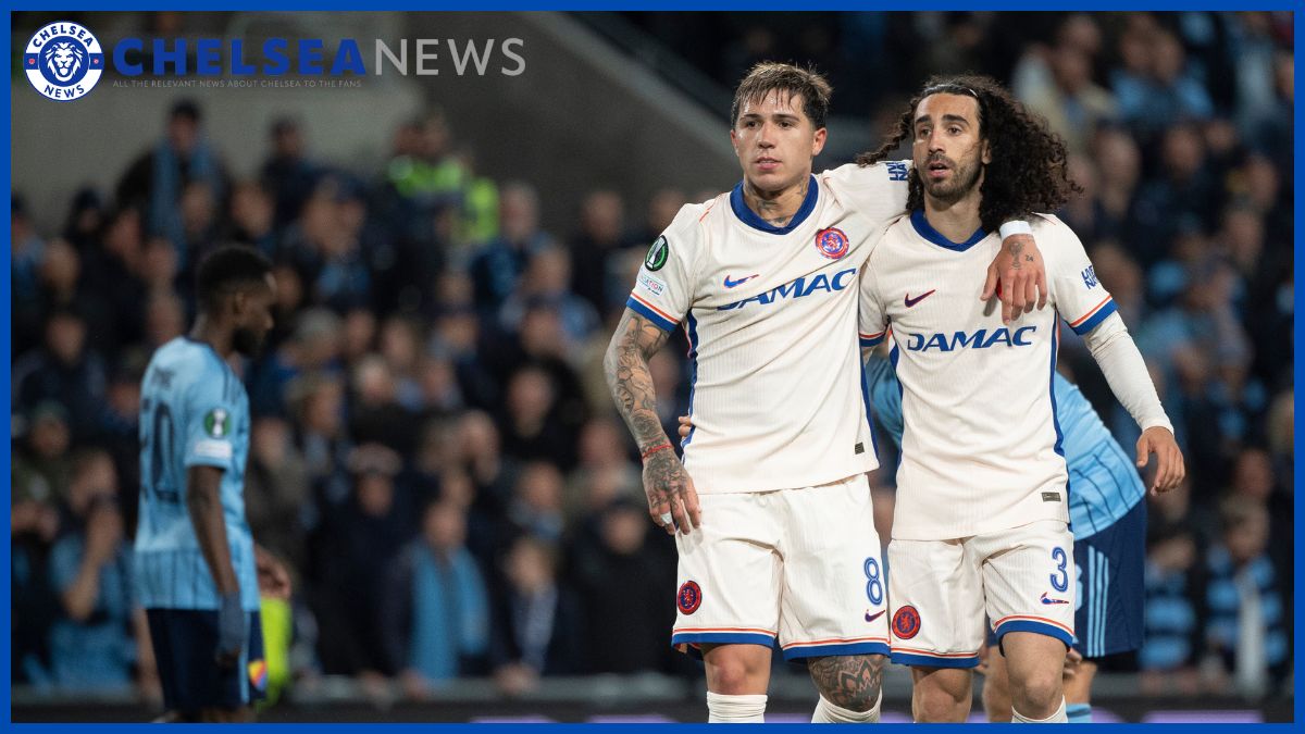 Enzo Fernandez and Marc Cucurella.