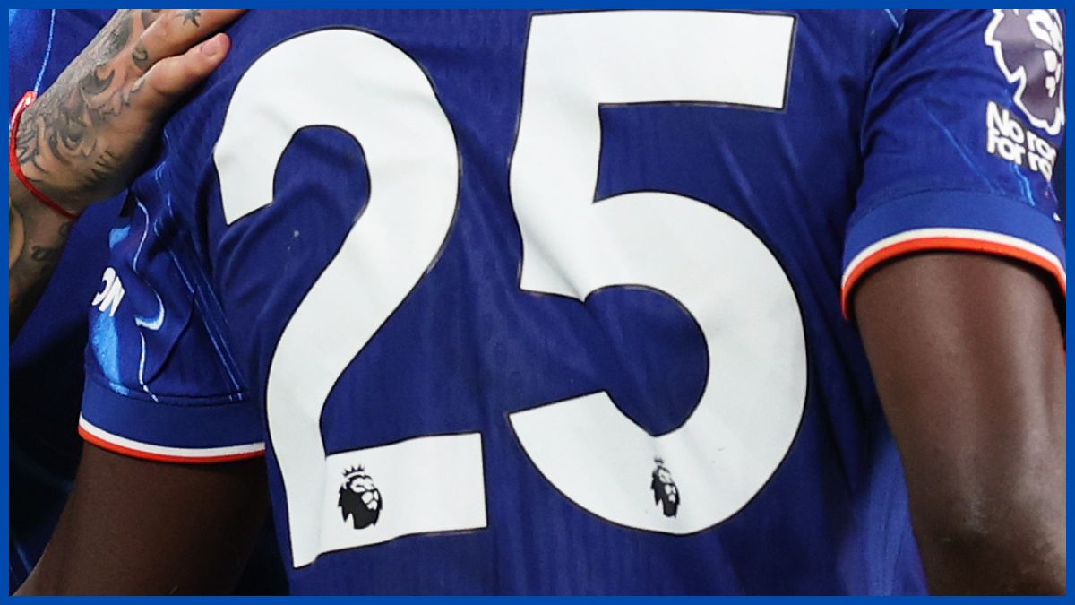 Moises Caicedo with the number 25 shirt.