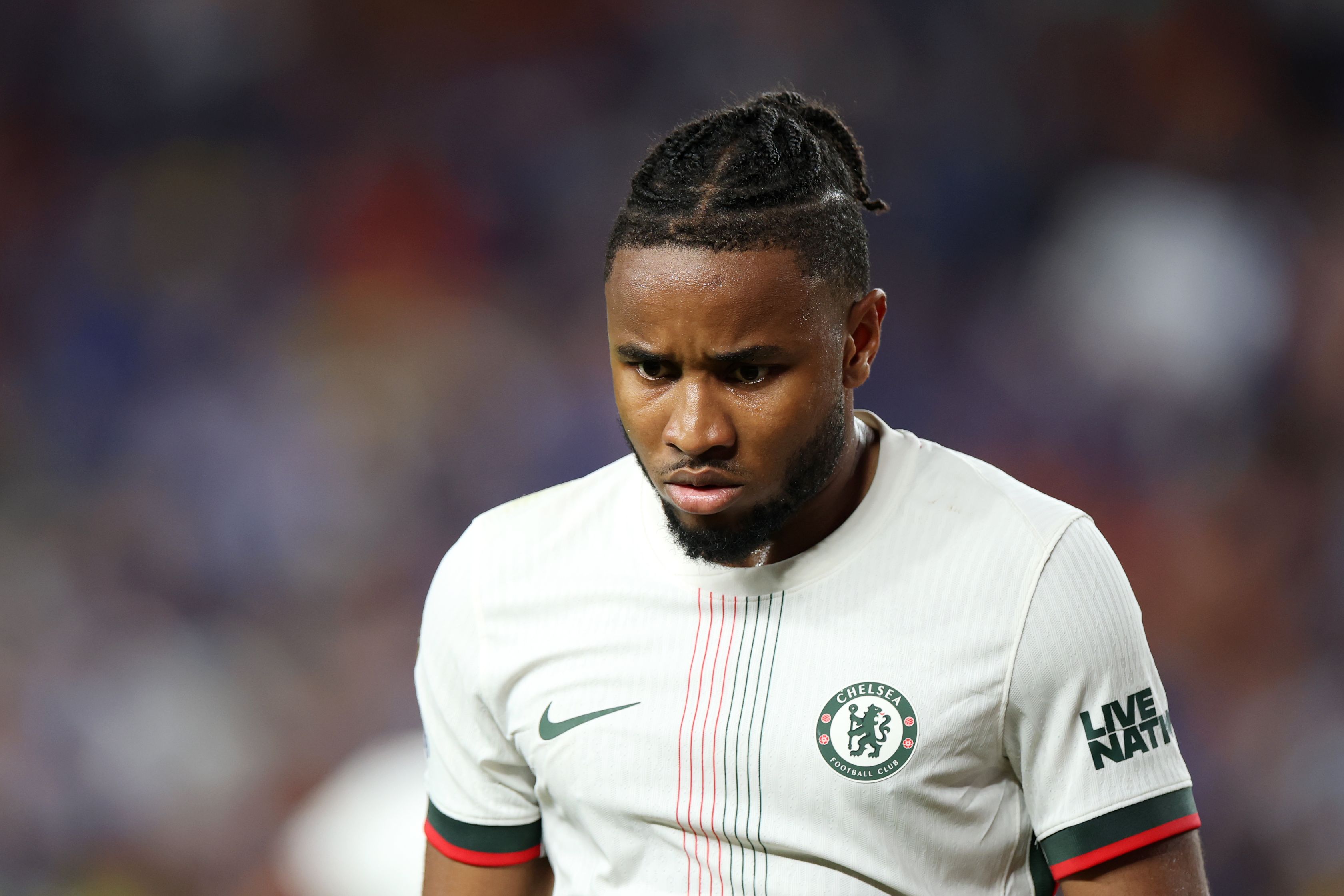 Christopher Nkunku in action against ES Tunis.