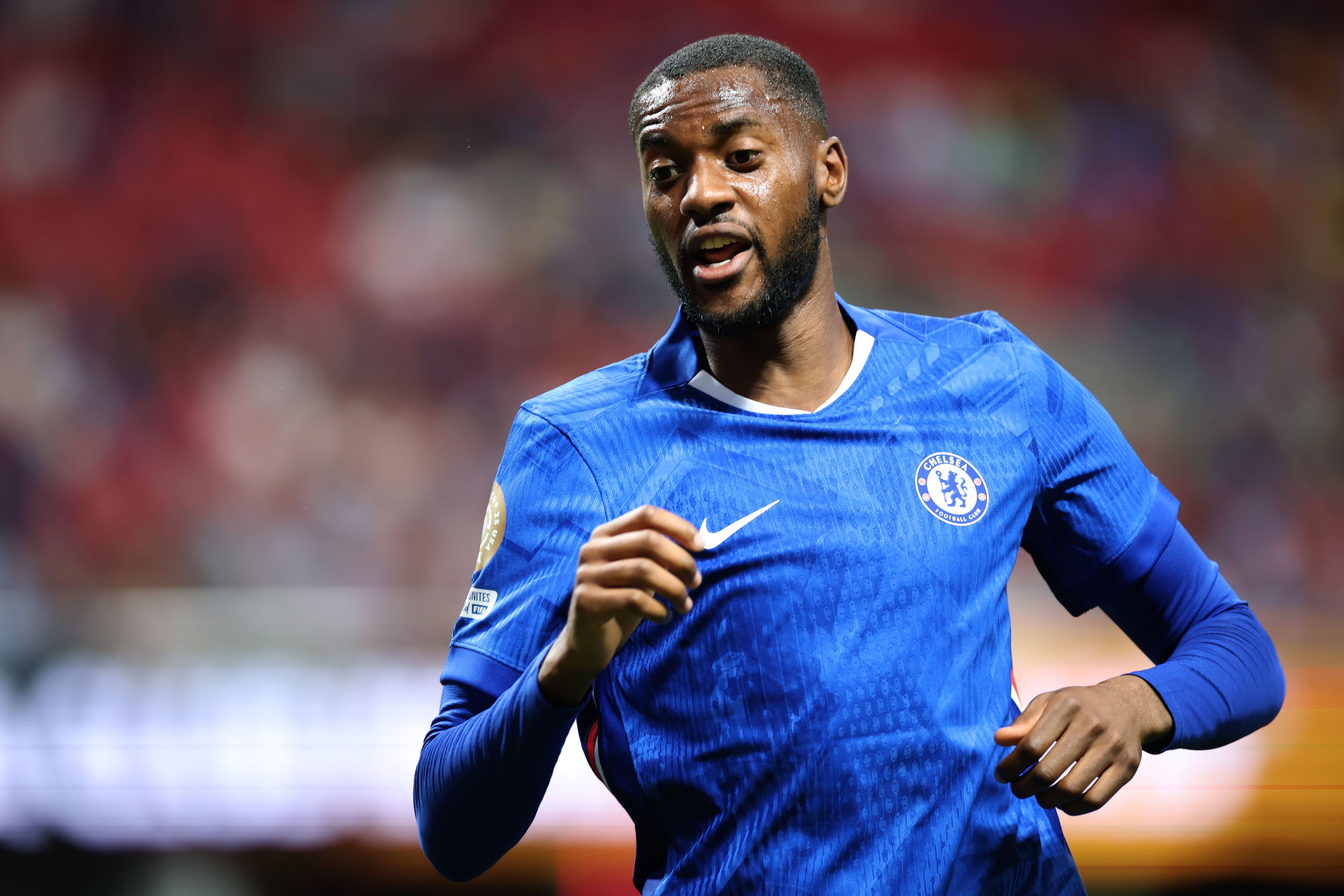 Tosin Adarabioyo in action for Chelsea at the Club World Cup.