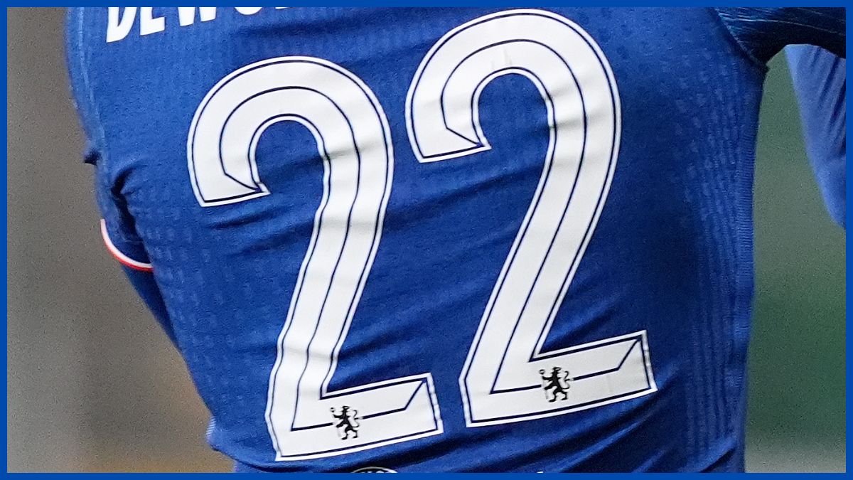 Chelsea's number 22 shirt.